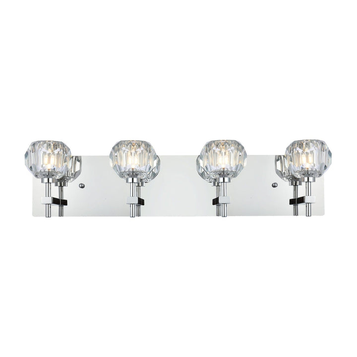 Graham Wall Sconce in Chrome by Elegant