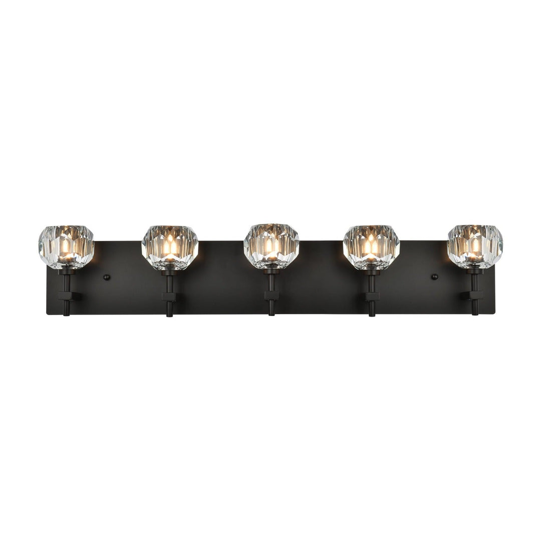Graham Wall Sconce in Black by Elegant