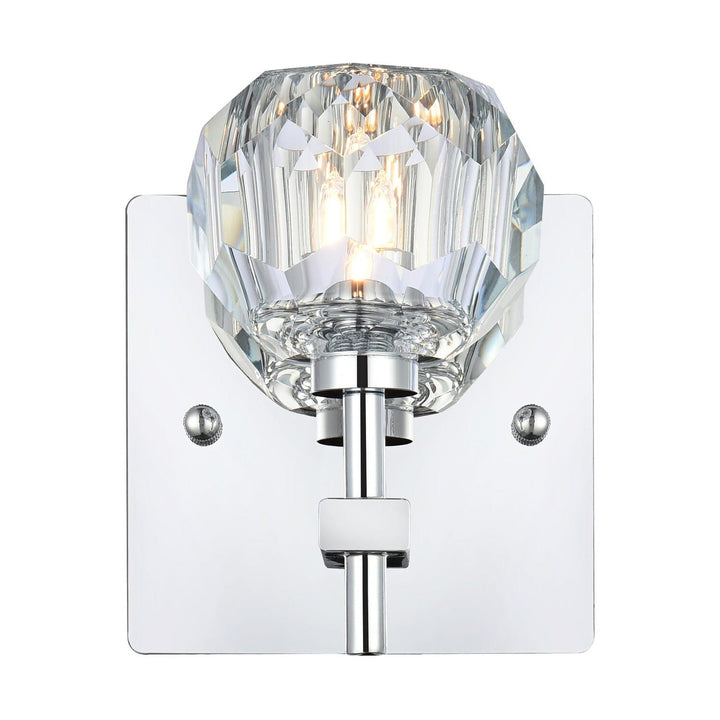 Graham Wall Sconce in Chrome by Elegant