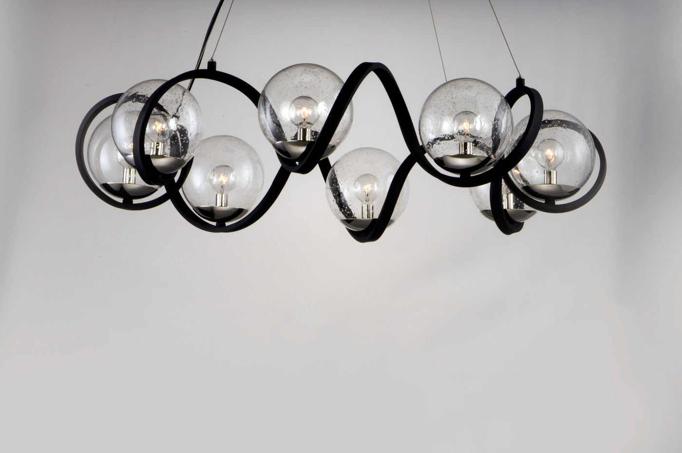 Curlicue - 8 Light Chandelier