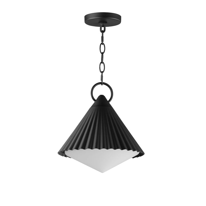 Odette 13" Pendant White / Black