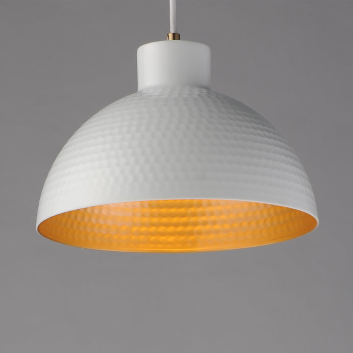 Rockport Pendant White / Natural Aged Brass alternate view