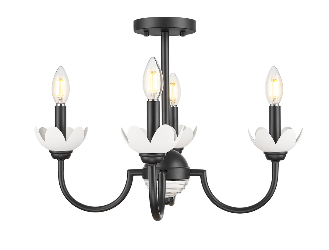 Allistair - 4 Light Semi-Flush Mount
