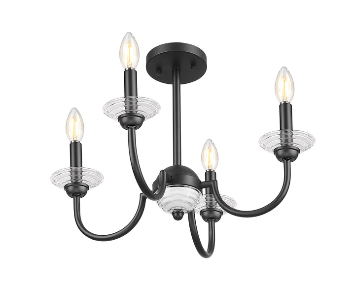 Allistair - 4 Light Semi-Flush Mount