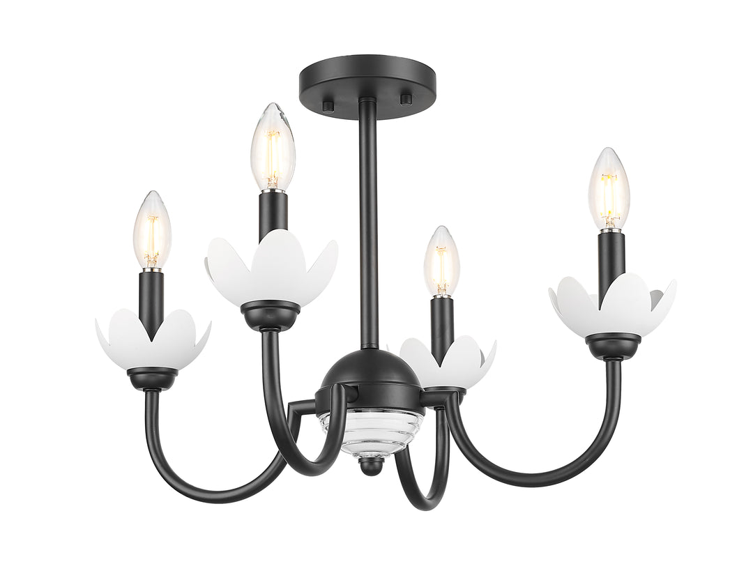 Allistair - 4 Light Semi-Flush Mount