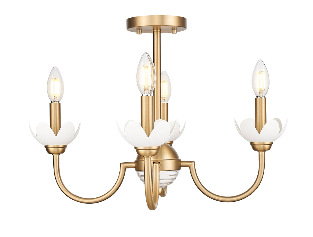Allistair - 4 Light Semi-Flush Mount
