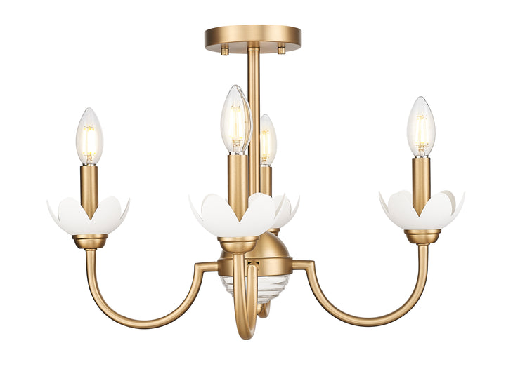 Allistair - 4 Light Semi-Flush Mount