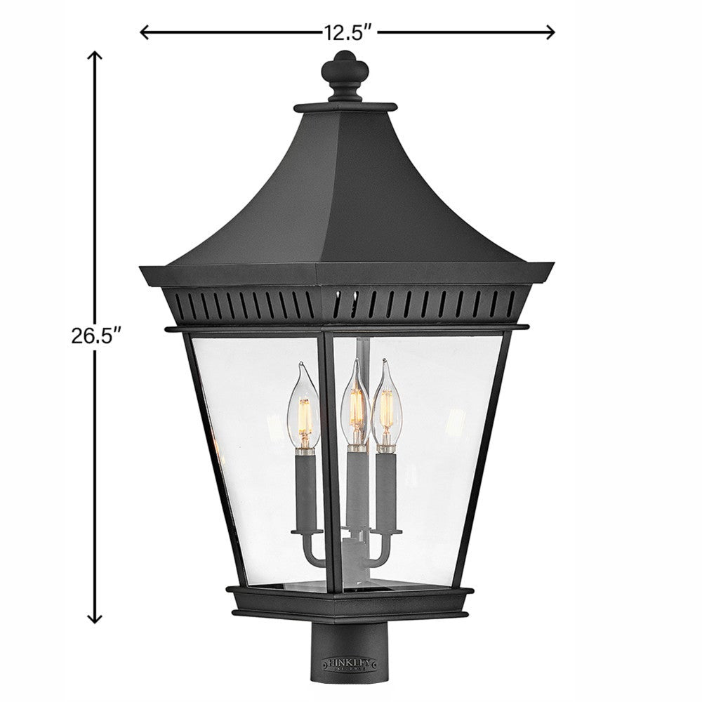 Chapel Hill Extra Large Post Mount Lantern