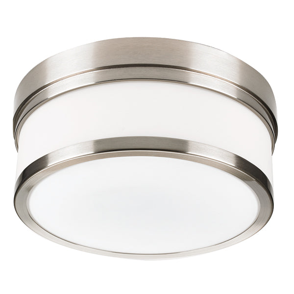 Selene Flush Mount in Brushed Chrome by Russell
