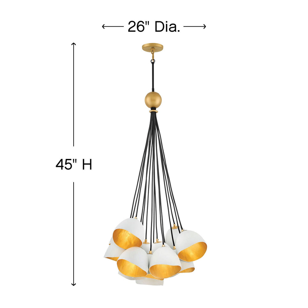 Nula Medium Single Tier Chandelier