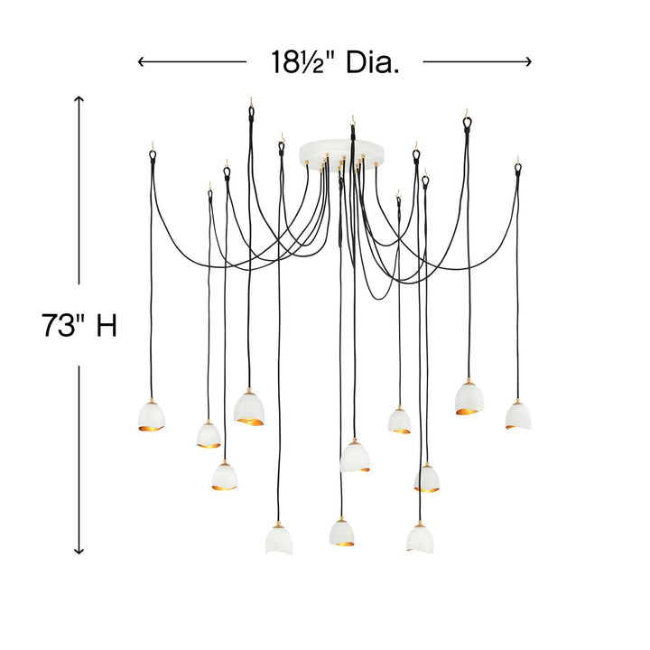 Nula Large Multi Tier Pendant