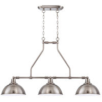 Timarron 3-Light Island Light in Antique Nickel by Craftmade