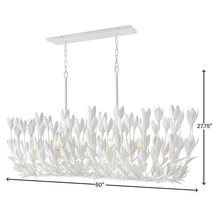 Flora Large Ten Light Linear