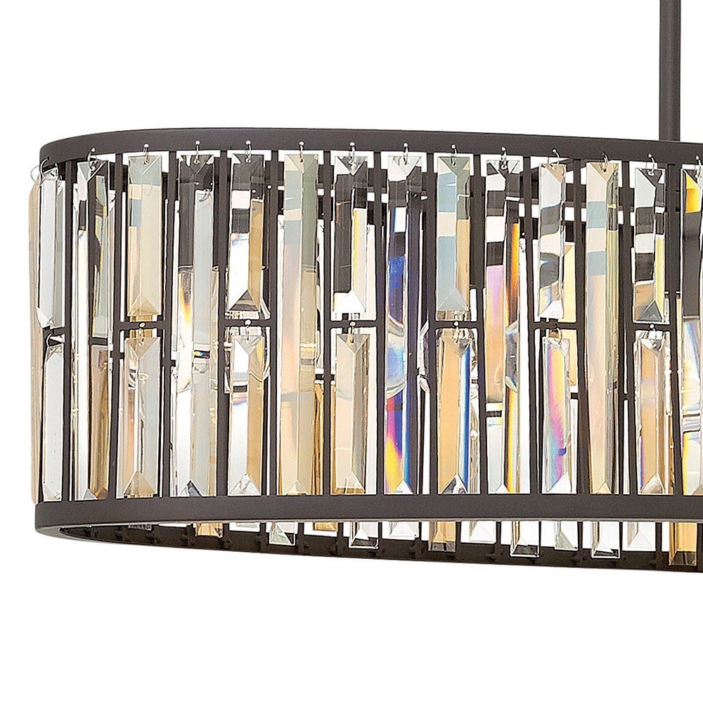 Gemma Medium Six Light Linear
