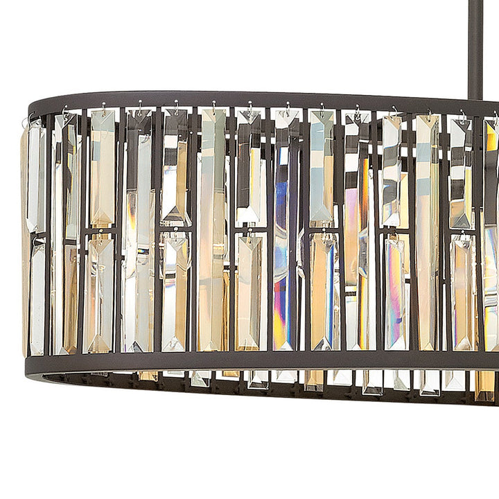 Gemma Medium Six Light Linear