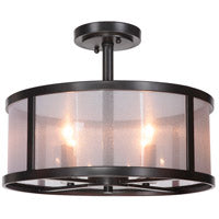Danbury 4-Light Semi-Flush Mount by Craftmade