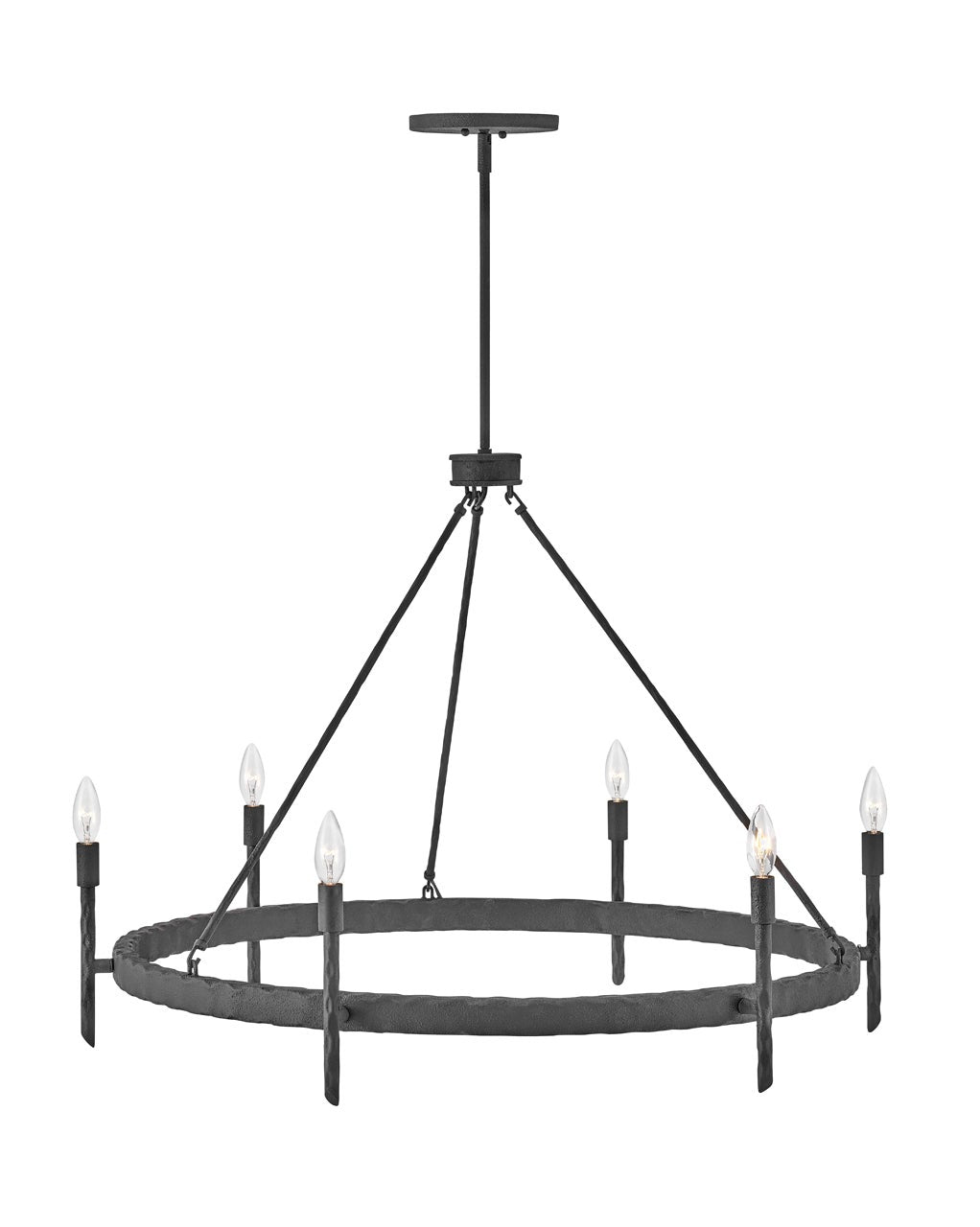 Tress Large Single Tier Chandelier by Hinkley - view 7