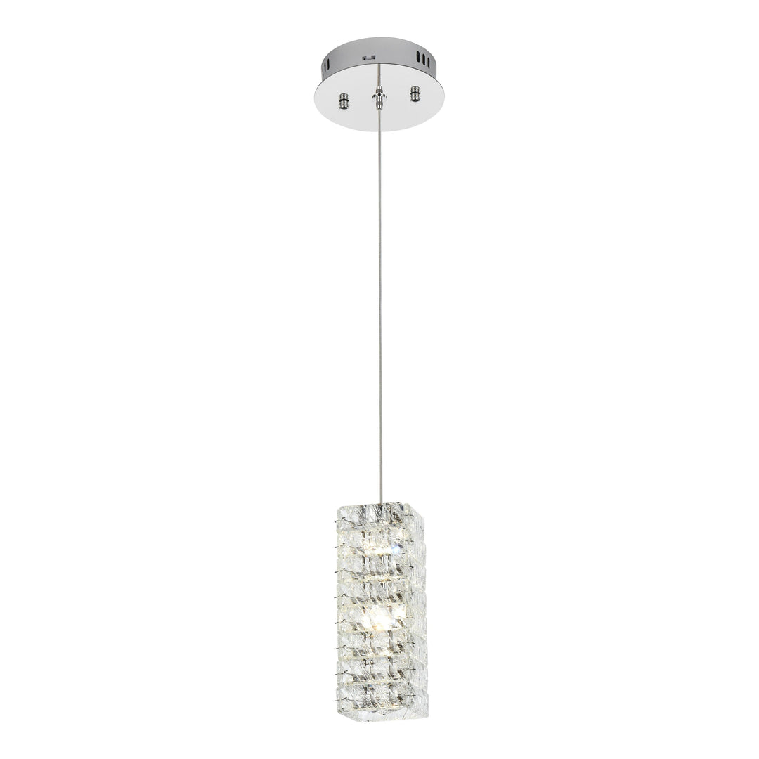 Aston Pendant in Chrome by Elegant