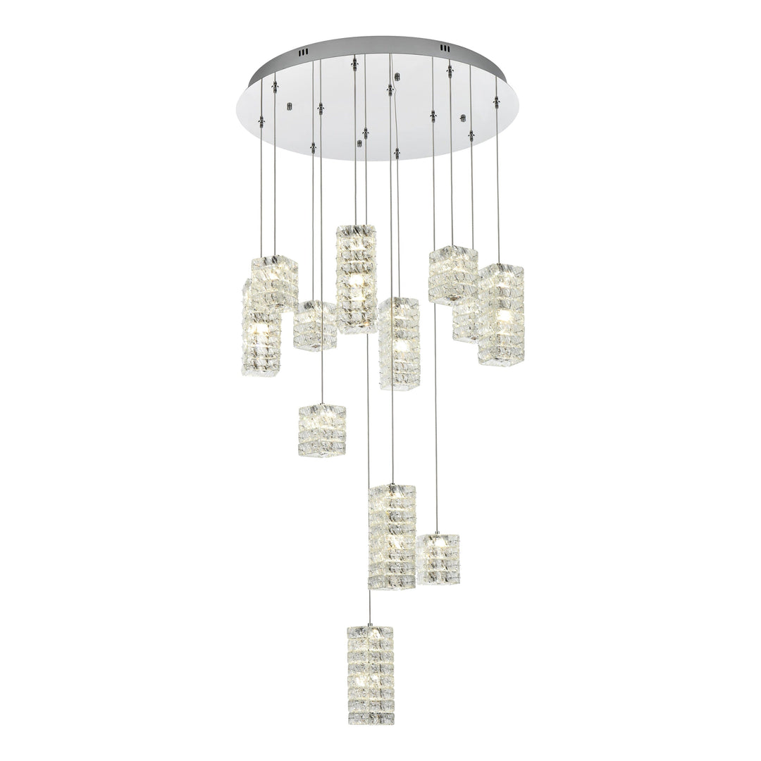 Aston Pendant in Chrome by Elegant