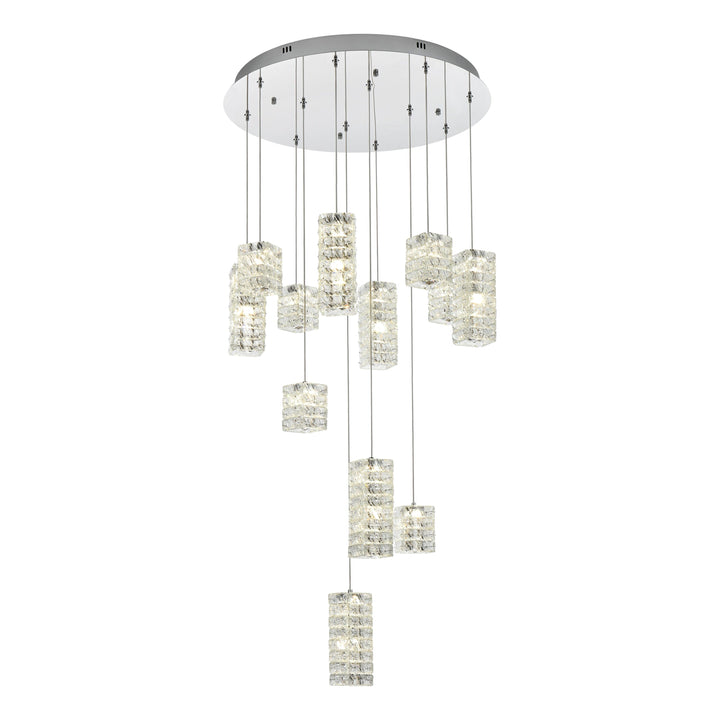 Aston Pendant in Chrome by Elegant
