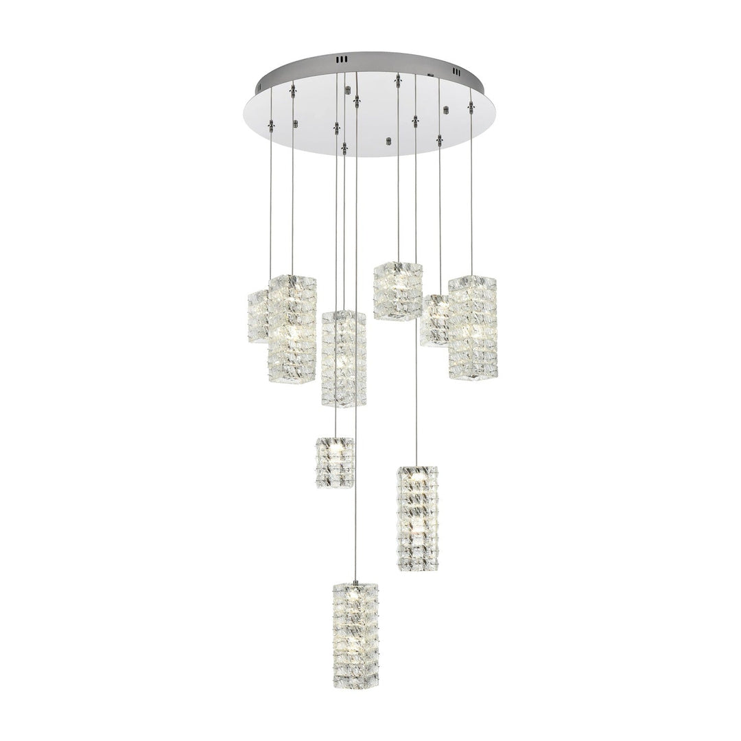 Aston Pendant in Chrome by Elegant