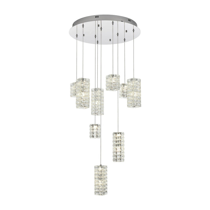 Aston Pendant in Chrome by Elegant