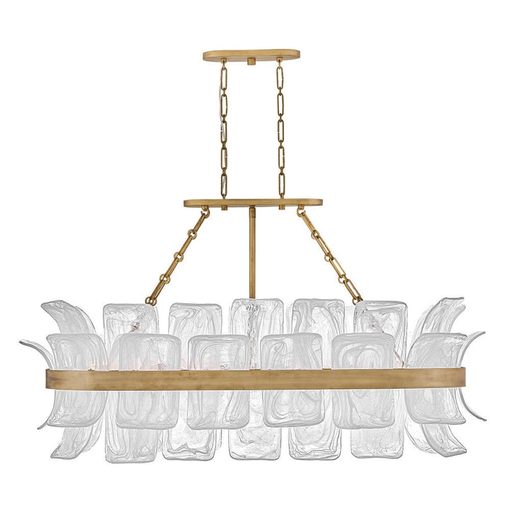 Fleur Large Ten-Light Linear
