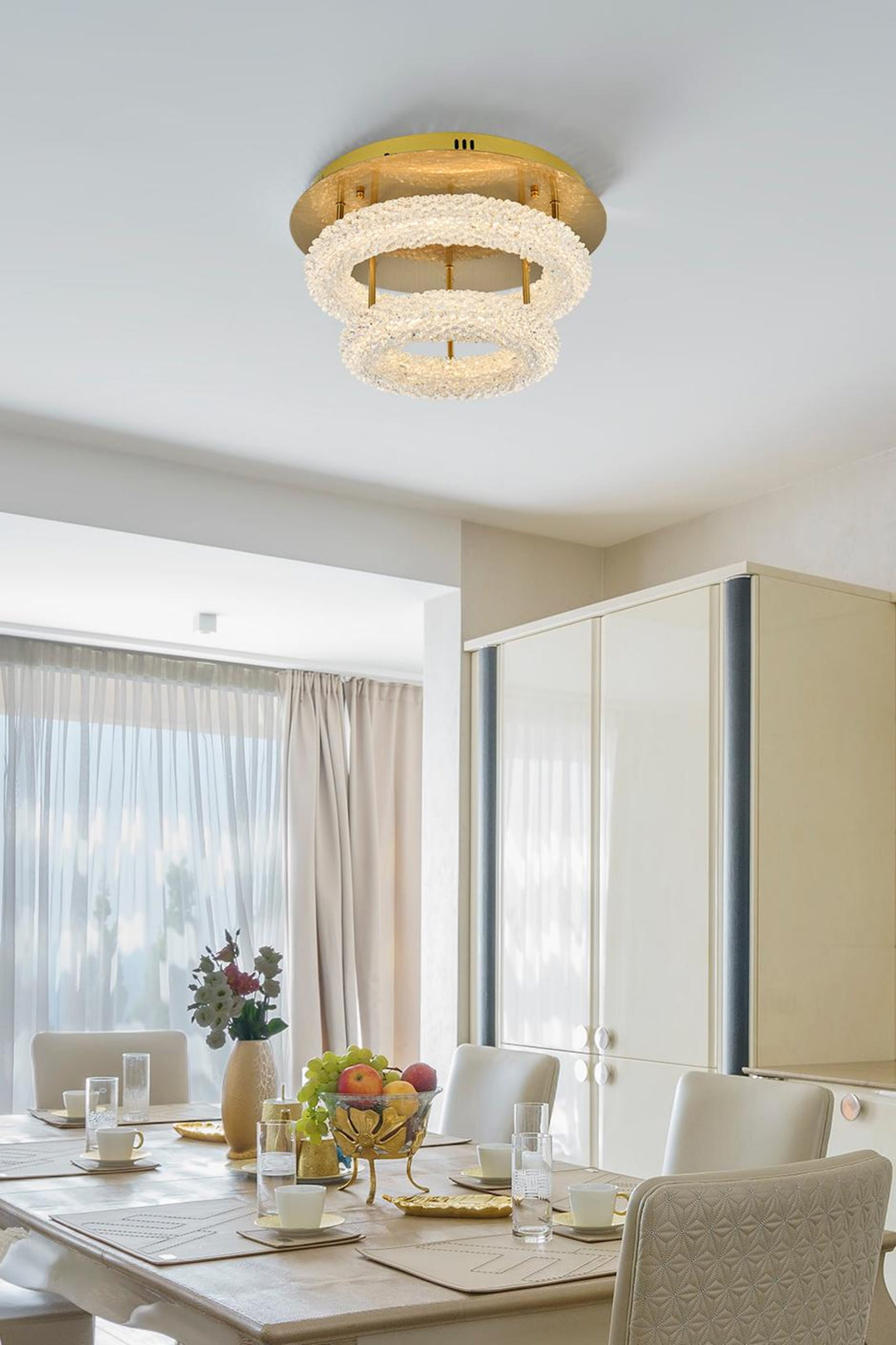 Bowen Flush Mount by Elegant - view 32