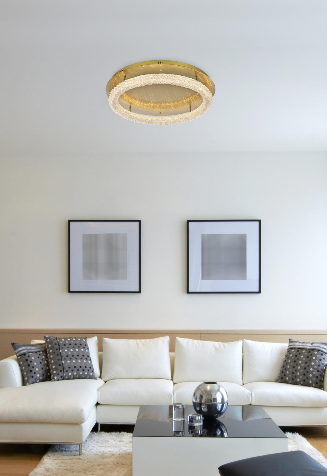 Bowen Flush Mount by Elegant - view 98