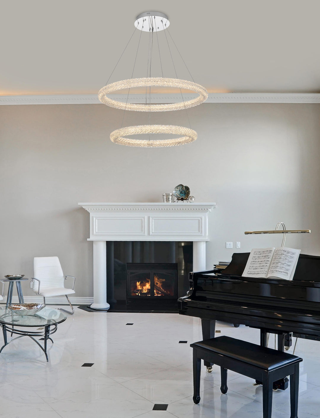 Bowen Chandelier by Elegant - view 98