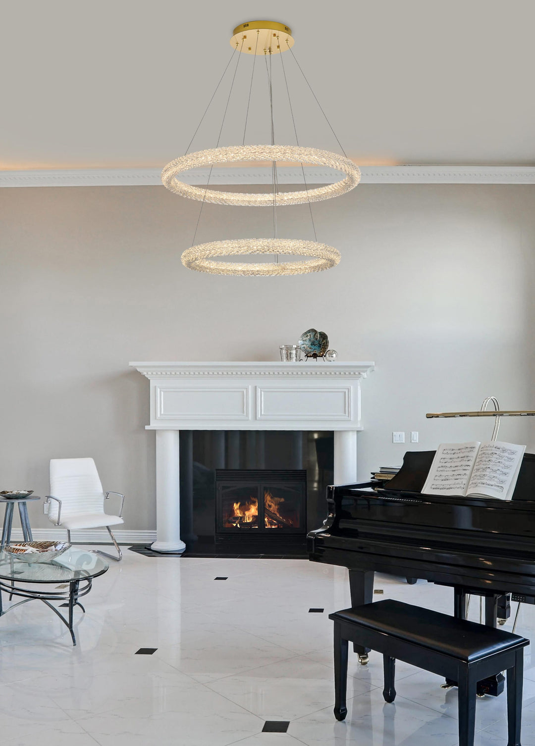 Bowen Chandelier by Elegant - view 104