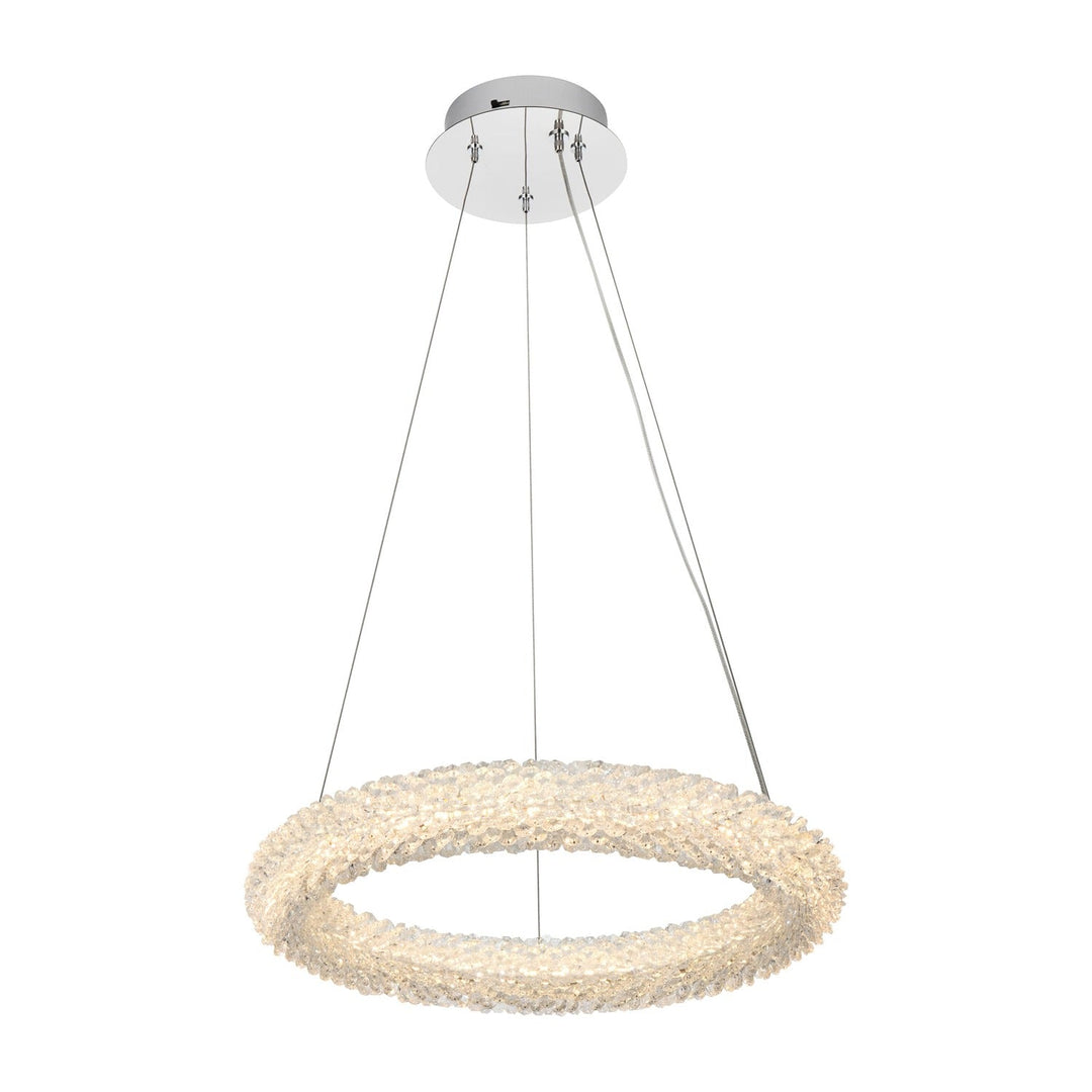Bowen Chandelier in Chrome by Elegant