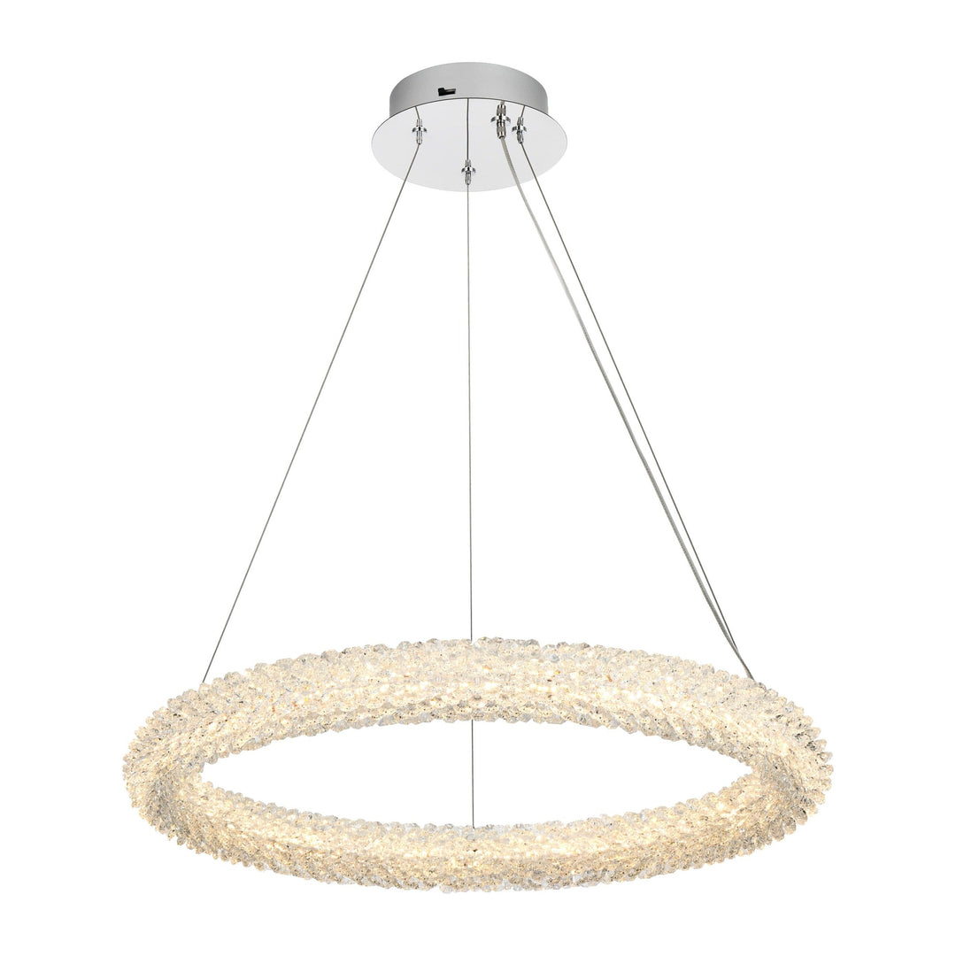 Bowen Chandelier in Chrome by Elegant