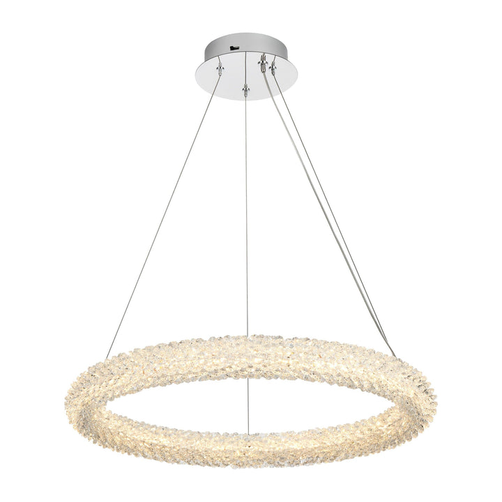 Bowen Chandelier in Chrome by Elegant