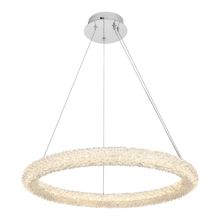 Bowen Chandelier in Chrome by Elegant