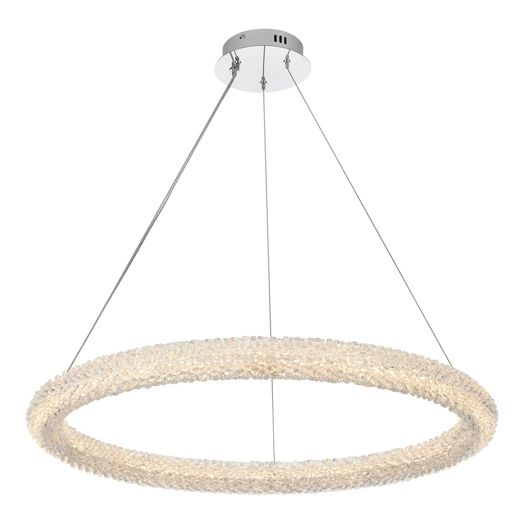 Bowen Chandelier in Chrome by Elegant