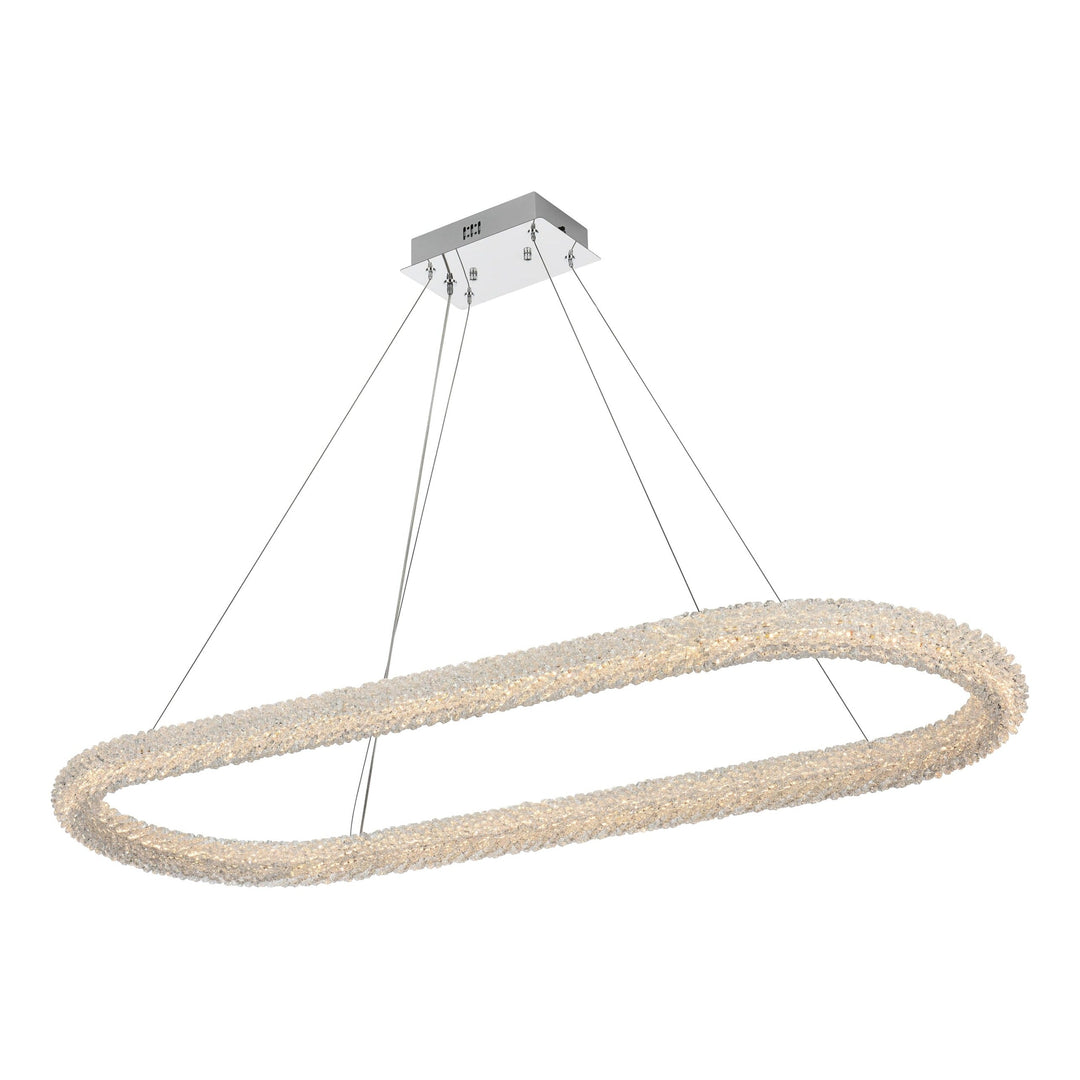 Bowen Chandelier in Chrome by Elegant