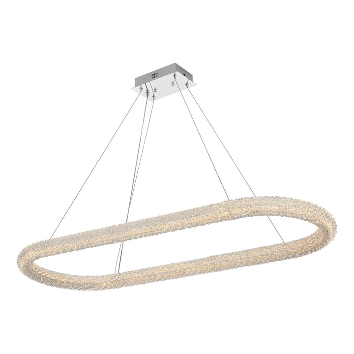 Bowen Chandelier in Chrome by Elegant