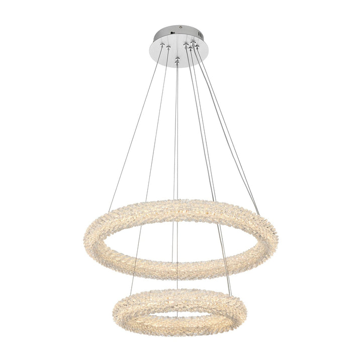 Bowen Chandelier in Chrome by Elegant