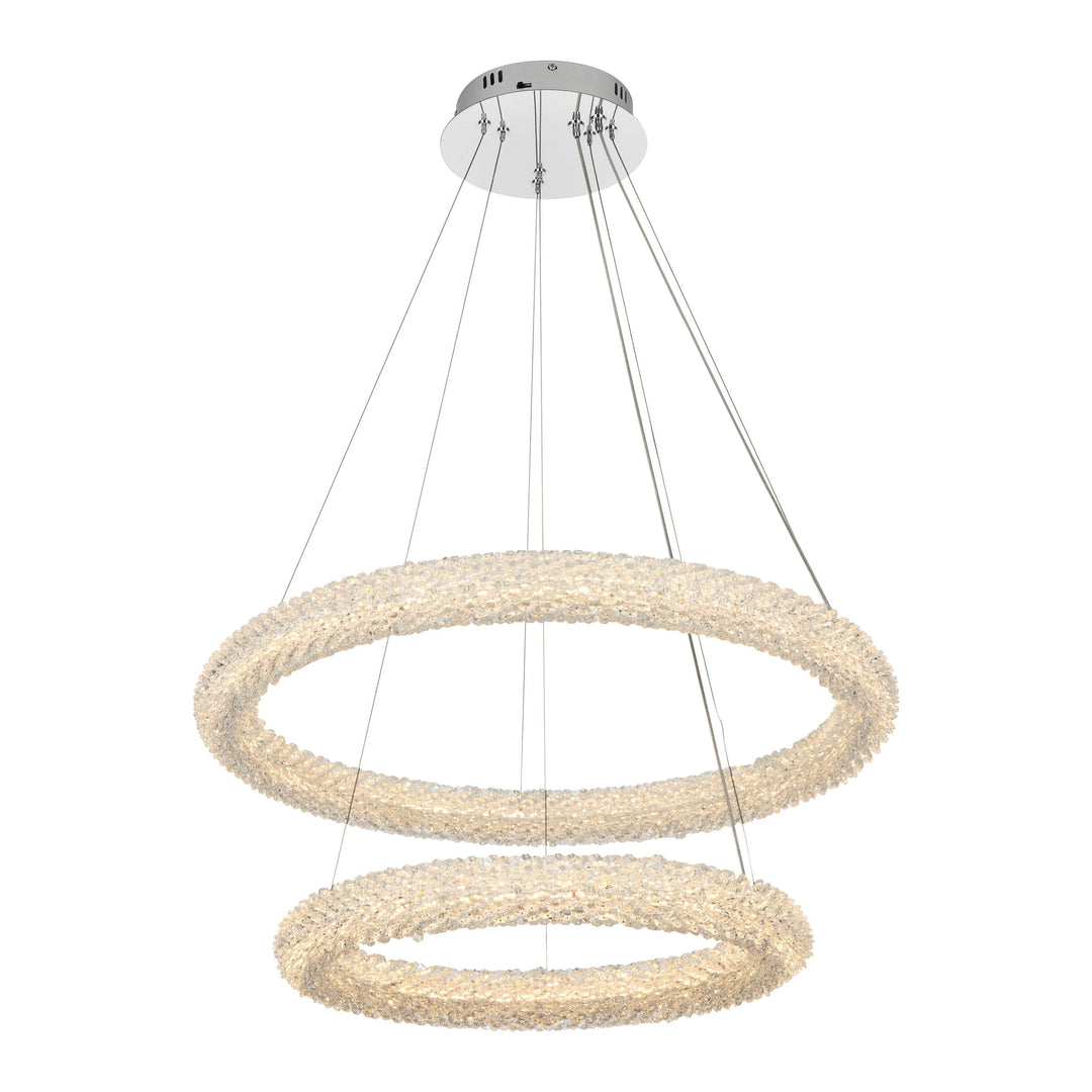 Bowen Chandelier in Chrome by Elegant