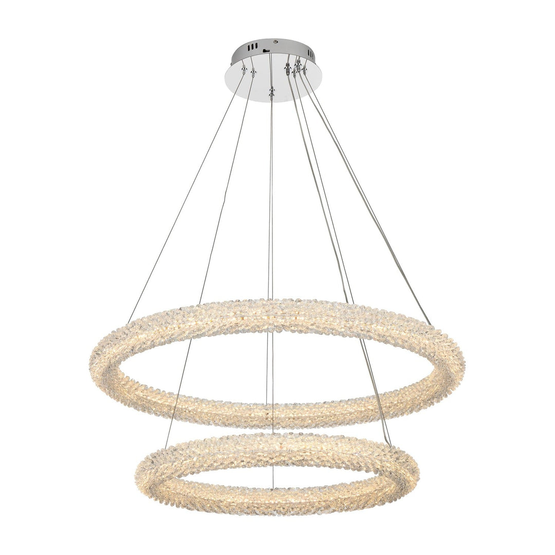 Bowen Chandelier in Chrome by Elegant