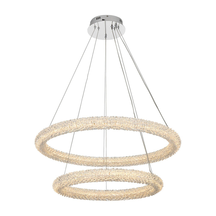 Bowen Chandelier in Chrome by Elegant