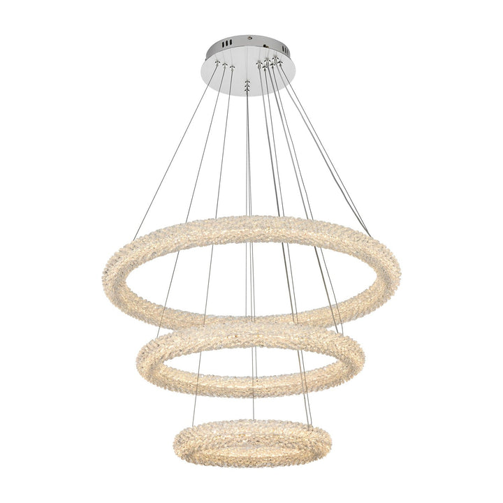 Bowen Chandelier in Chrome by Elegant