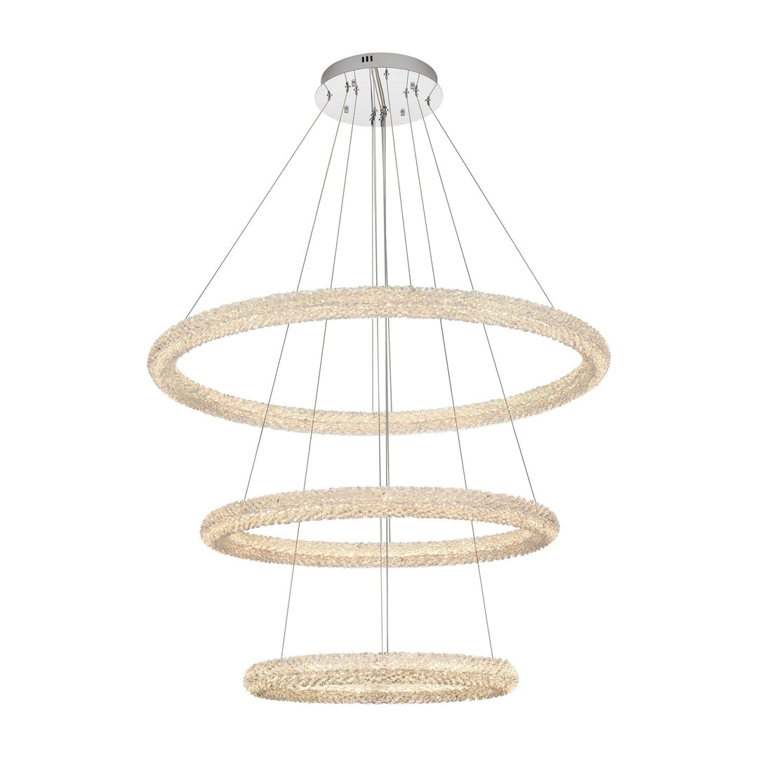 Bowen Chandelier in Chrome by Elegant
