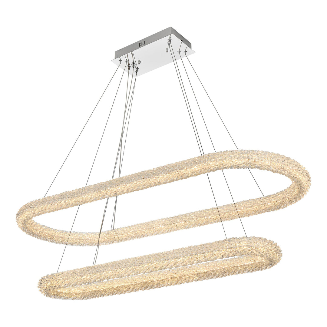 Bowen Chandelier in Chrome by Elegant