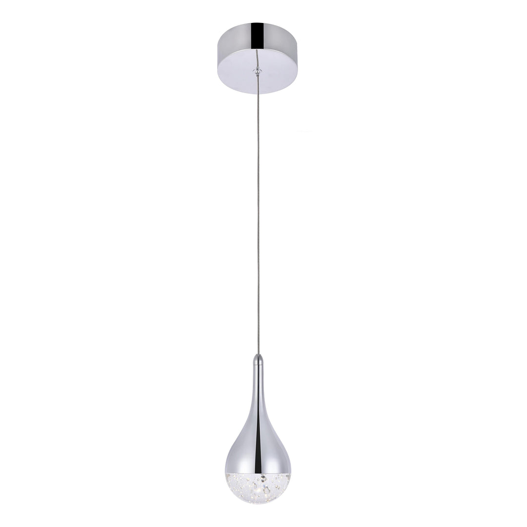 Amherst Pendant in Chrome by Elegant