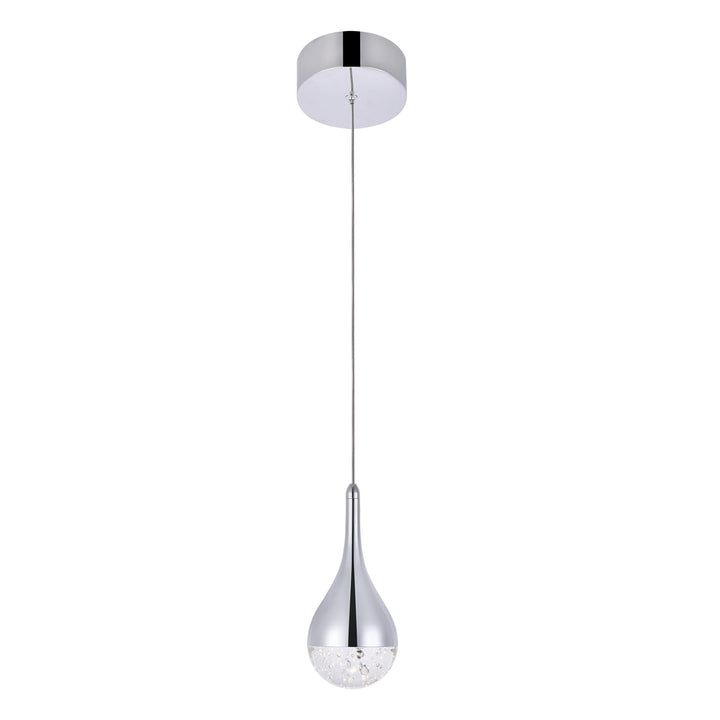 Amherst Pendant in Chrome by Elegant