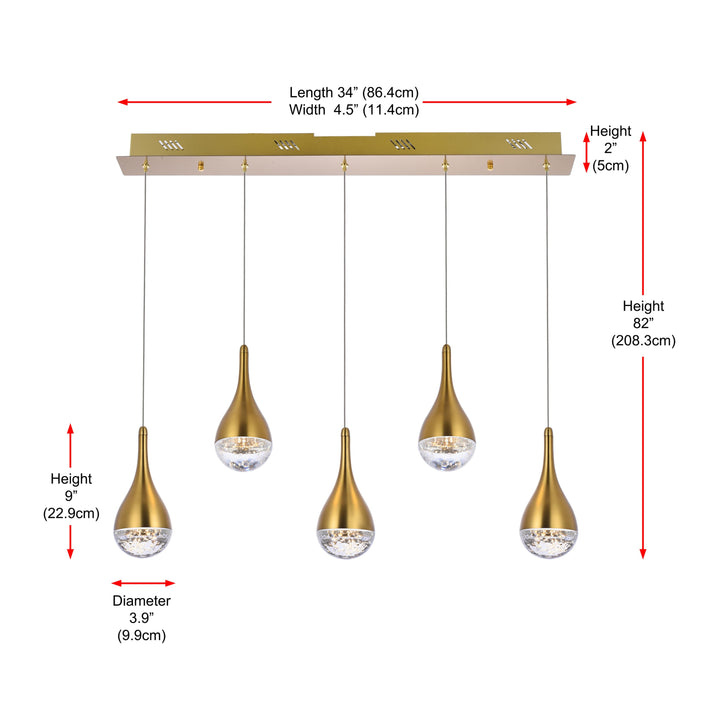 Amherst Pendant (3805) by Elegant - view 18