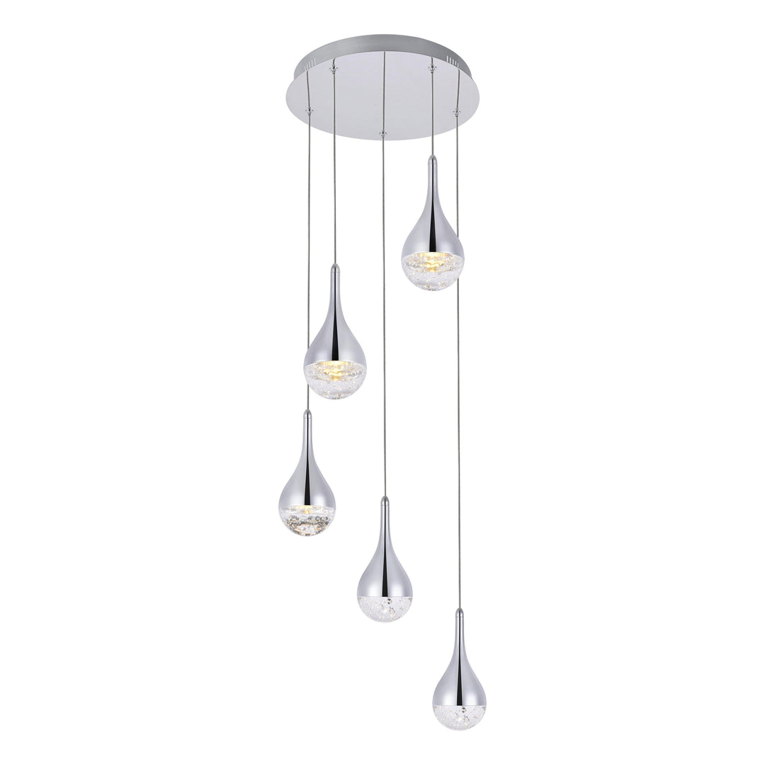 Amherst Chandelier (3805), 14.5", by Elegant