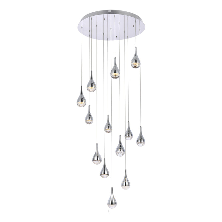 Amherst Chandelier (3813) in Chrome by Elegant
